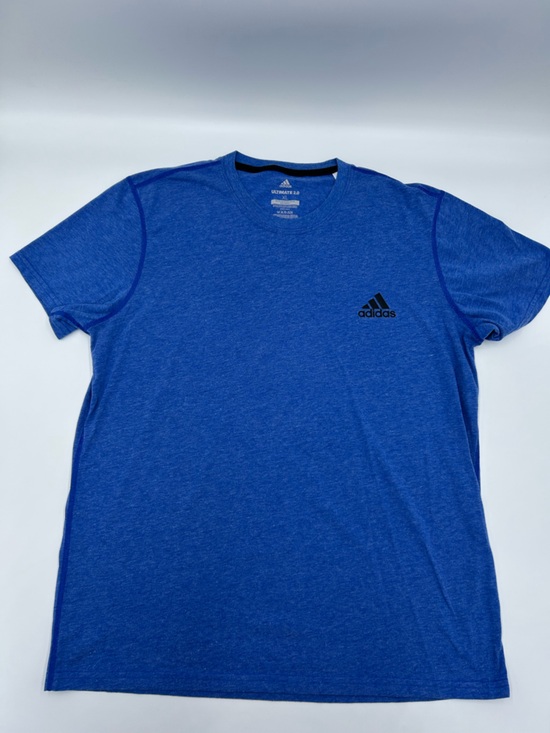 adidas Other - adidas Heathered Blue Ultimate 2.0 Climalite Tee XL